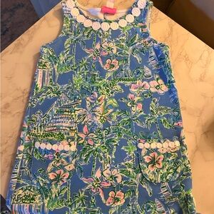 Lilly Pulitzer Tropical Blue Kids Dress